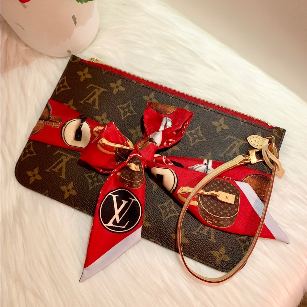 🌺 SOLD  Neverfull MM Pochette 🌺 - Picture 6 of 8